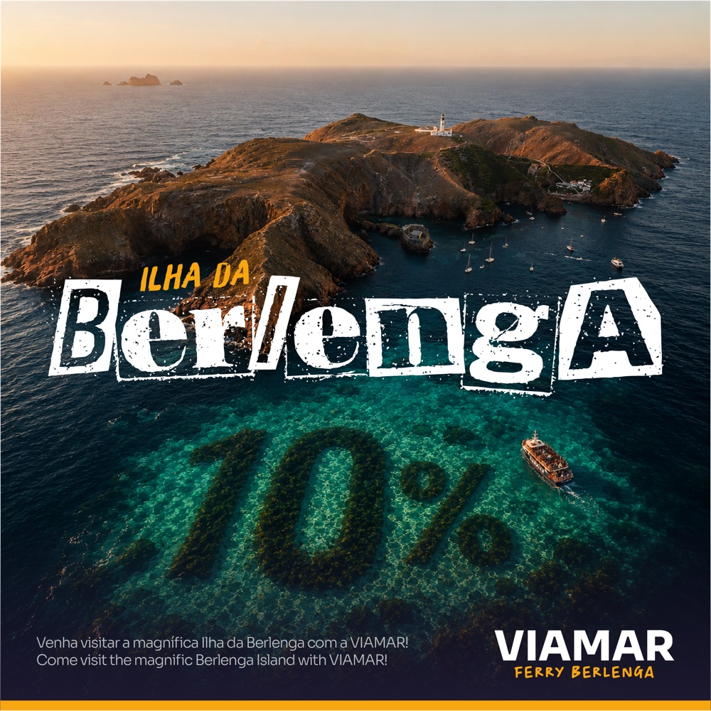 Ilha da Berlenga com a Viamar — 10% de desconto
